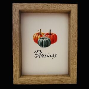Fall/ Thanksgiving‎ Wall Decor Wood Sign